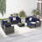 6 Piece Outdoor Conversation Set-976983764