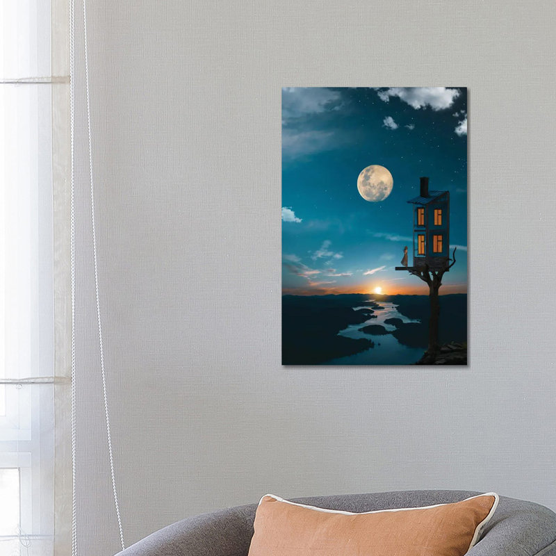 Aerie by Abdullah Evindar - Wrapped Canvas Print, 66.04 cm H x 45.72 cm W x 3.175 cm D