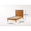 Lit plateforme en bois massif Cohron-113432508-113432509