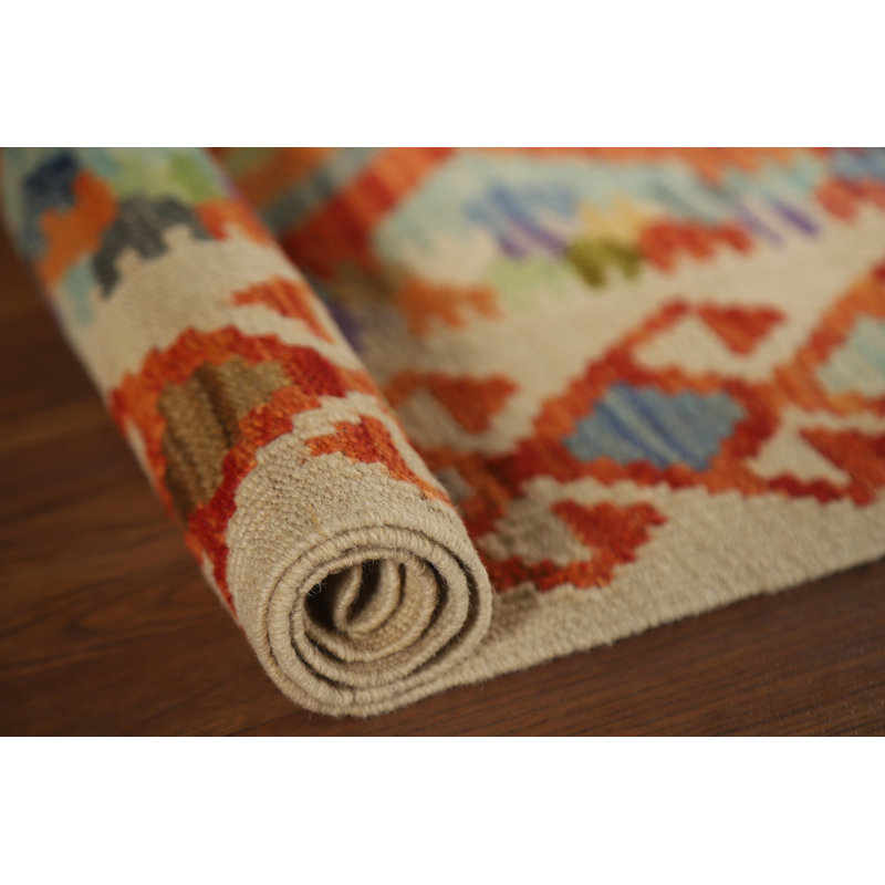 South Western Kilim Oriental Accent Rug 3x4