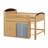 Full Size Loft Bed With Storage Cabinet, Wardrobe And LED-850132394