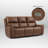 87" W Genuine Leather 3-seater Power Reclining Sofa With  zero Gravity And Usb & Type-c Charging-1349377753