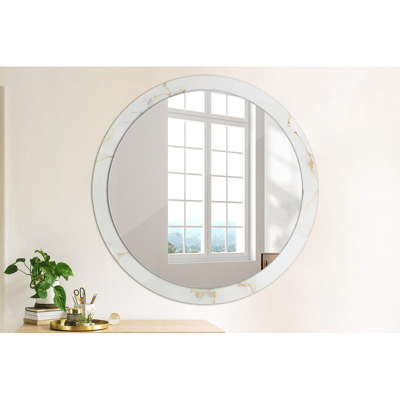 Huldar Glass Flat Wall Mirror