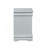 Platinum Finish Nightstand