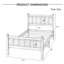 Lit plateforme simple de taille simple-2140319287