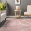 Tapis de couloir à poils longs lavable en machine Loni-1818497062