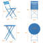 2 - Person Patio Dining Set with Round Table-1961090101