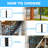 36" L-drilled Cable Railing Post Corner Post
