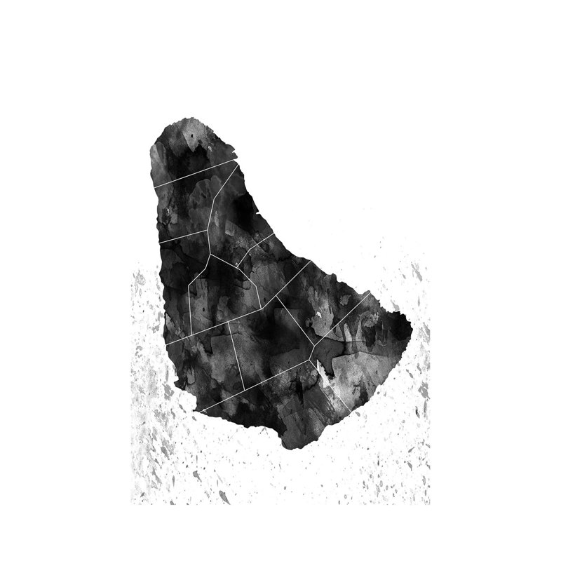 Print, Wrapped Canvas, 20.32 cm H x 30.48 cm W