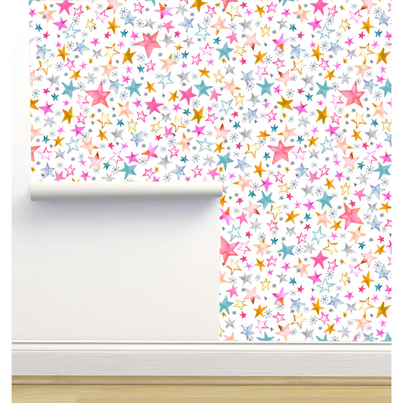 Rouleau de papier peint adhésif 12 pi x 2 pi Ninola Designs
