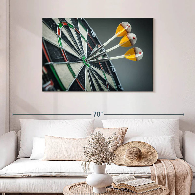 Three Bullseye Darts