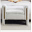 Banc simple Ivory Teddy Une base solide, confortable, durable et magnifique