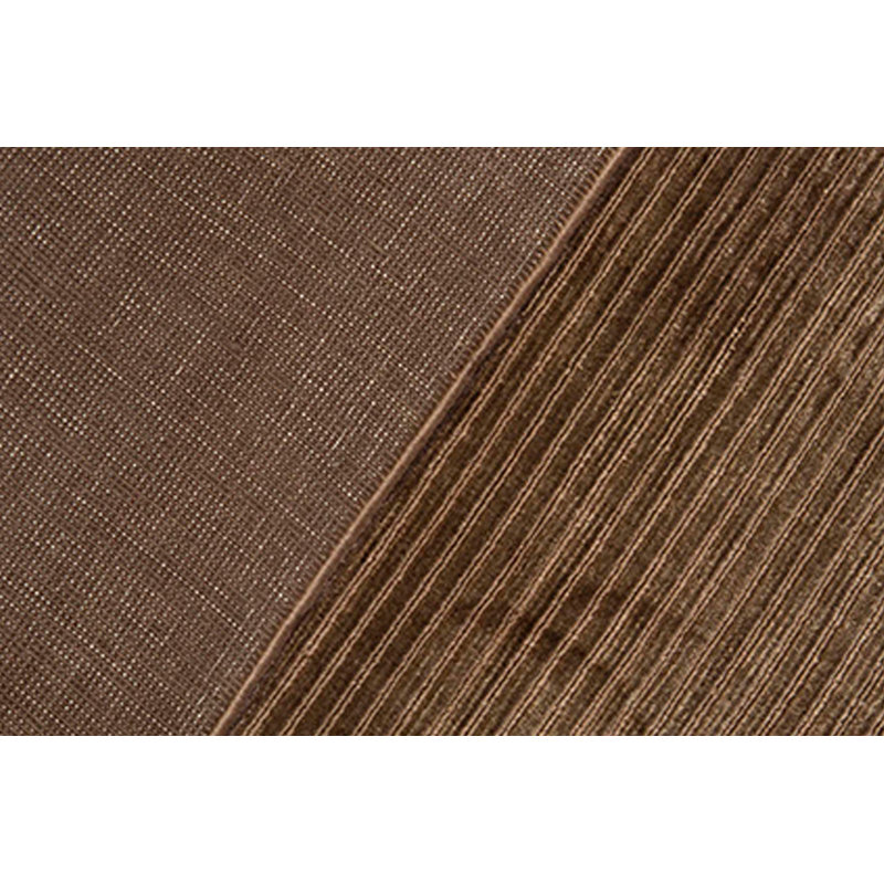 Striped Area Rug in Brown