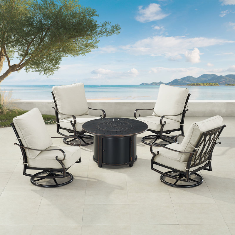 Nobu Outdoor 5 - Piece Conversation Set