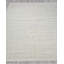 Park City Handmade New Zealand Wool Silver/Ivory Area Rug-1366722152