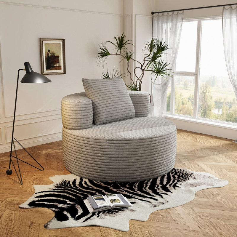 Fauteuil de sol, Gris