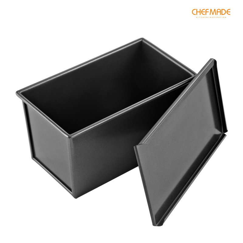 CHEFMADE 1L Flat Loaf Pan with Lid
