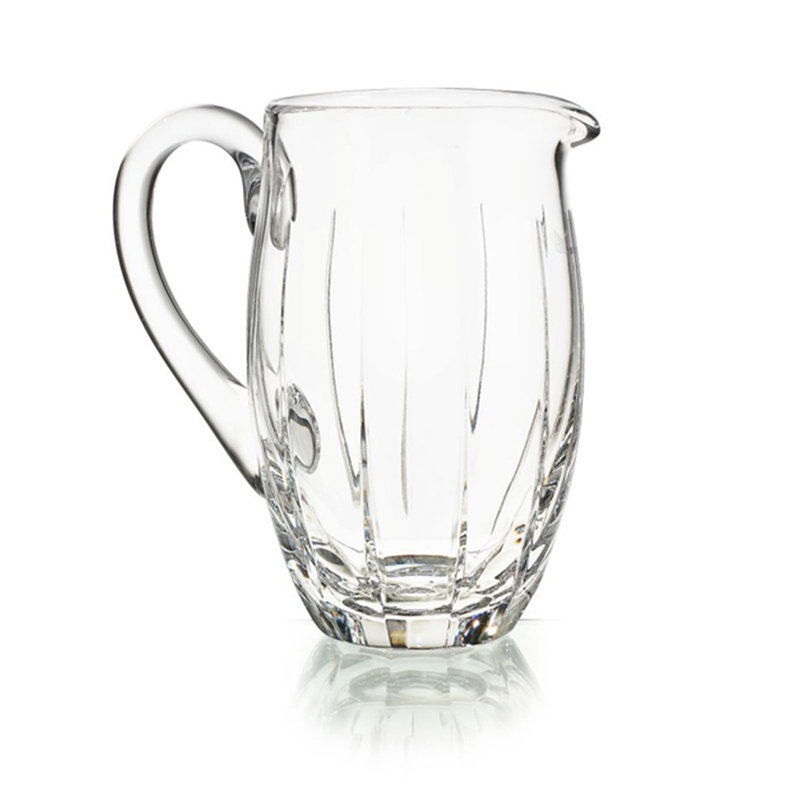 Gerald Gulotta Hand-Cut Full Lead Crystal Pitcher