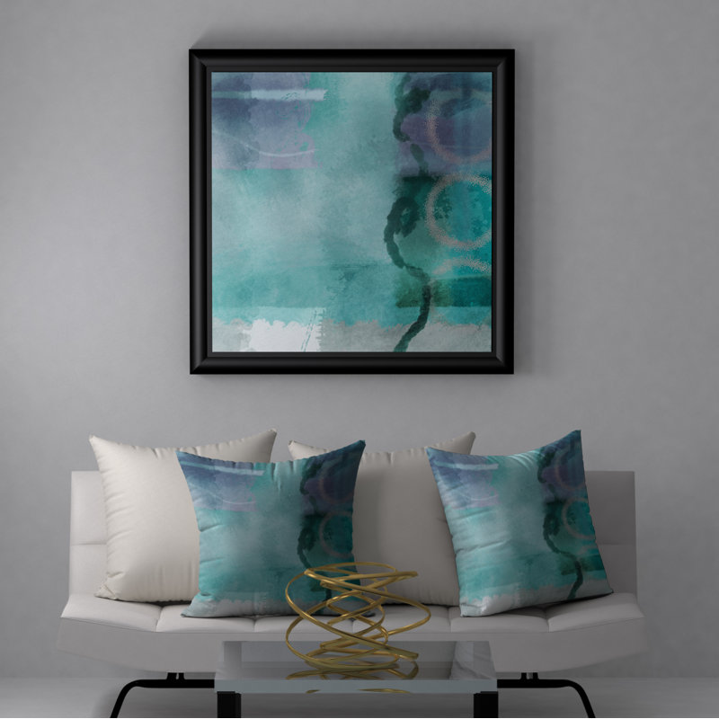 Housse de coussin carrée/insert, 24 po x 24 po