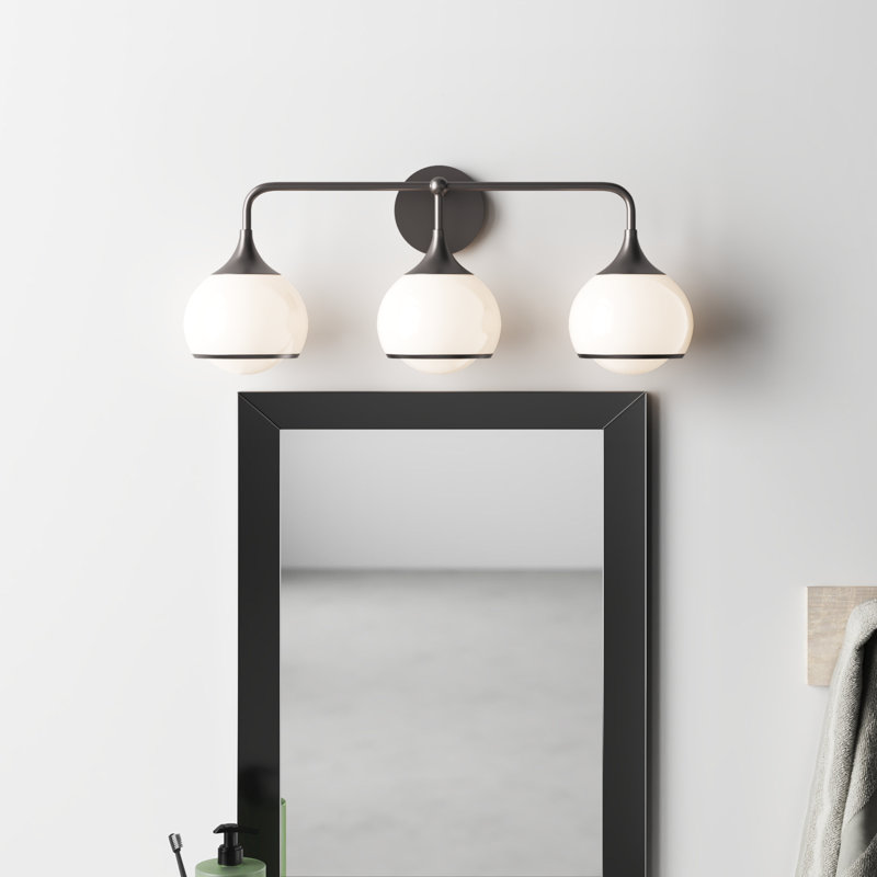 Kegan Dimmable Vanity Light, Old Bronze, 3