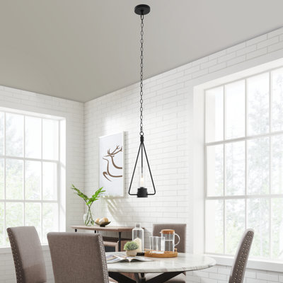 Luminaire suspendu cylindrique 1 lumière
