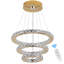 Lowellville 3 - Light Crystal LED Chandelier-769620307