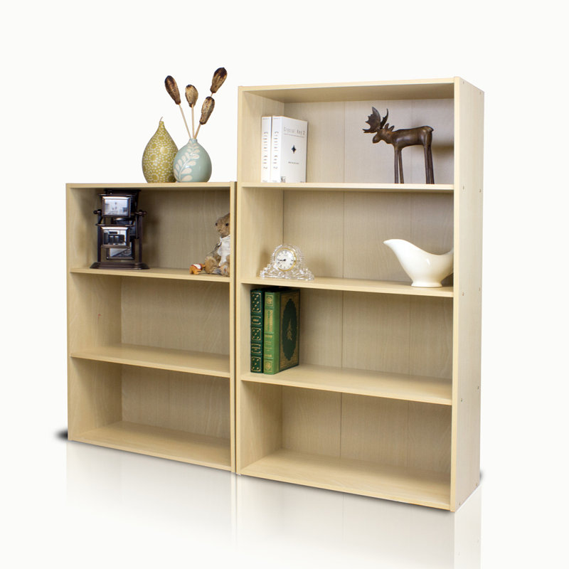 Breylynn Bookcase, Espresso, (4 Shelves) 41.7" H x 23.6" W x 9.4" D