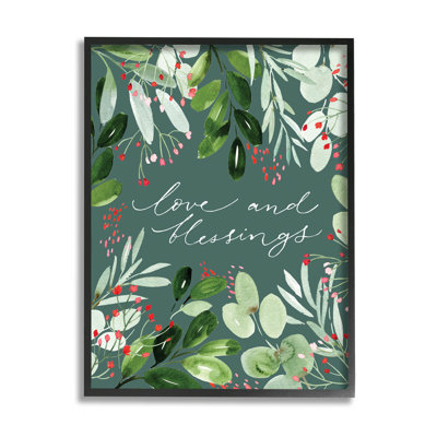 «Love & Blessings Green at-162»