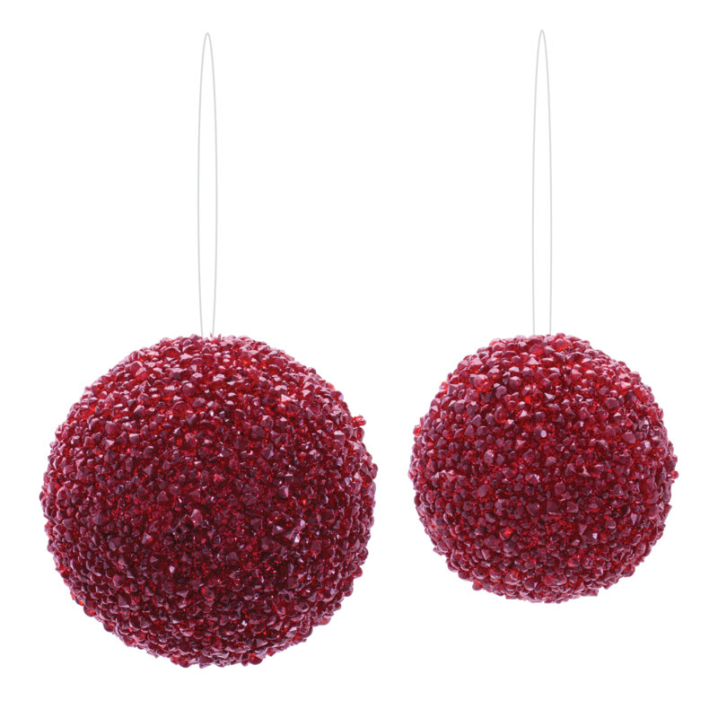 Boules perlées (ensemble de 12)