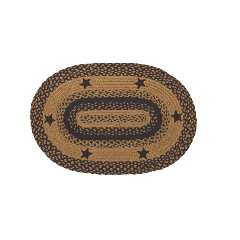 Cassadee Cotton Rug, Oval 4' x 6'