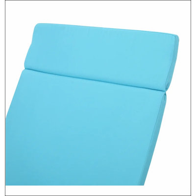 52005.00CUSH-BLU (2PCS) Coussin de chaise longue d'extérieur SALEM