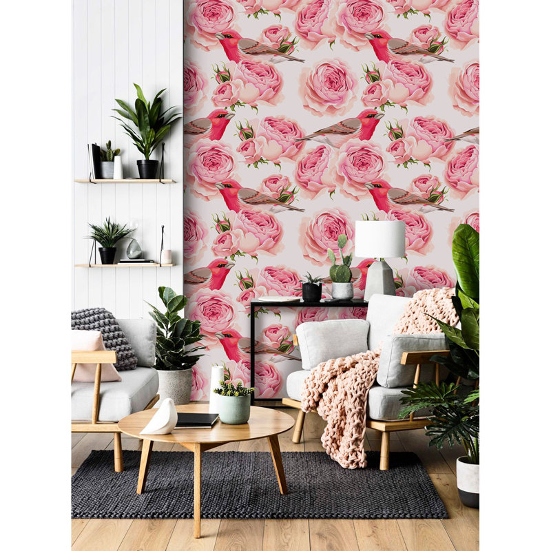 Alexandrine Matte Peel and Stick Mural, 250 x 250cm