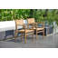 Chaise d'extérieur 100% teck certifiée FSC Rafael