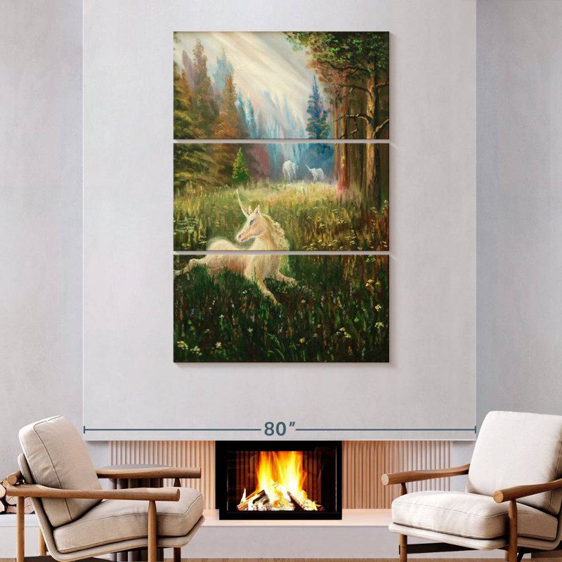 Brampt Enchanted Forest, 74" H x 48" W