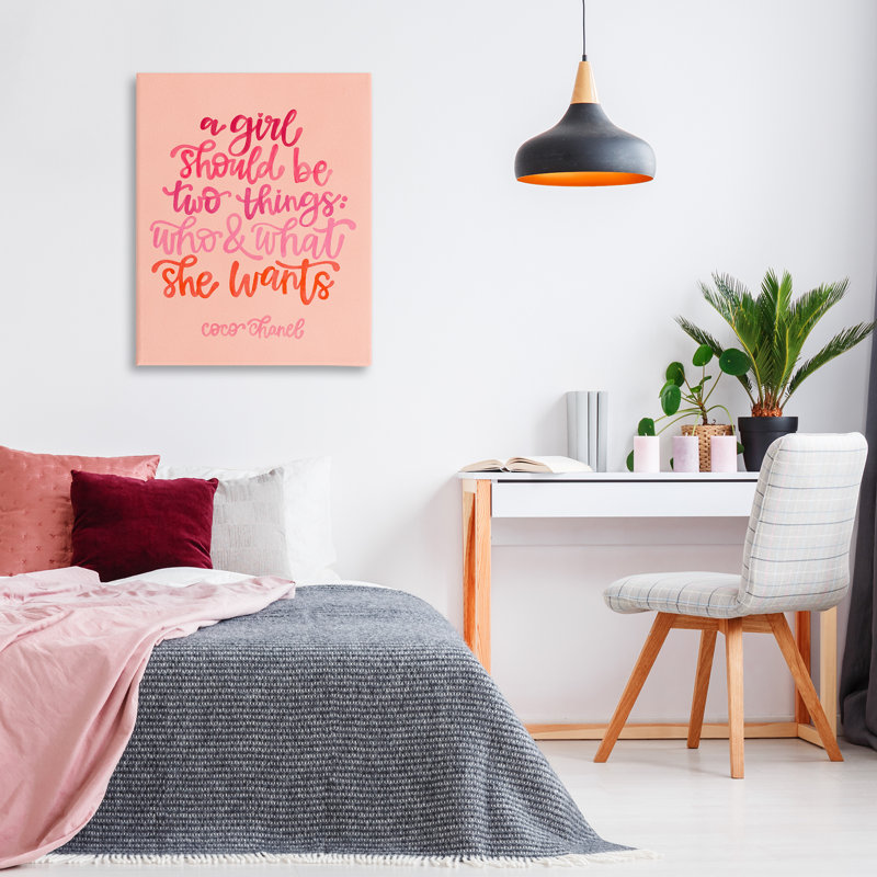 «Where & What She Wants», art mural sur toile par le conservateur de papier, H 40 po x l 30 po