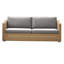 Chester 77.6'' Wide Outdoor Wicker Patio Sofa with Cushions-56109762-56083085