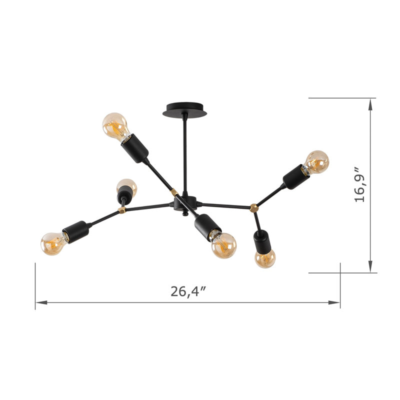 Lustre 6 lumières