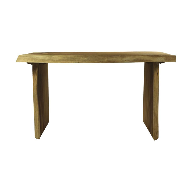 Leontyne Solid Wood Console Table, 80 H x 180 W x 40 D cm