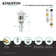 Coronet Push Pop-Up Bathroom Sink Drain