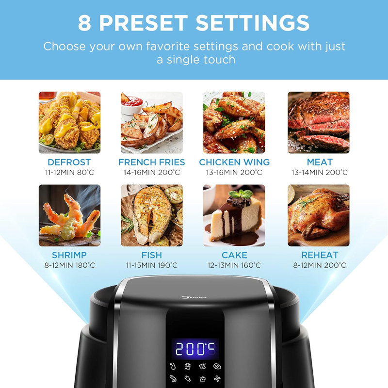 Comfee 4L Basket Air Fryer Air Fryer