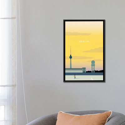 « berlin' », reproduction d’impression sur toile