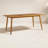 Kieran 70" Eucalyptus Outdoor Dining Table