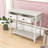 Charmie Wooden Console Table with Two Drawers and Open Shelf for Living Room-1041633784