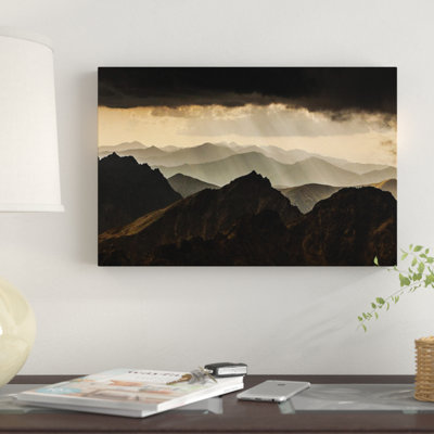 « pologne, tatra montagnes, rysy i », impression sur toile