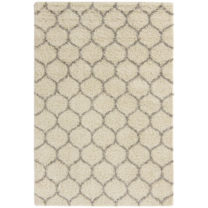 Geometric Indoor Rug, Rectangle 6' x 9'