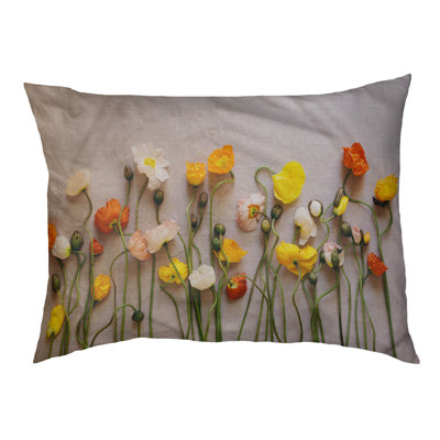 Burien Floral Fleece Pet Bed