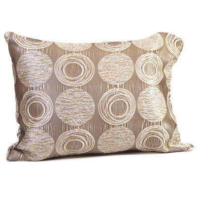 Cubism Circle Boudoir/Breakfast Lumbar Pillow