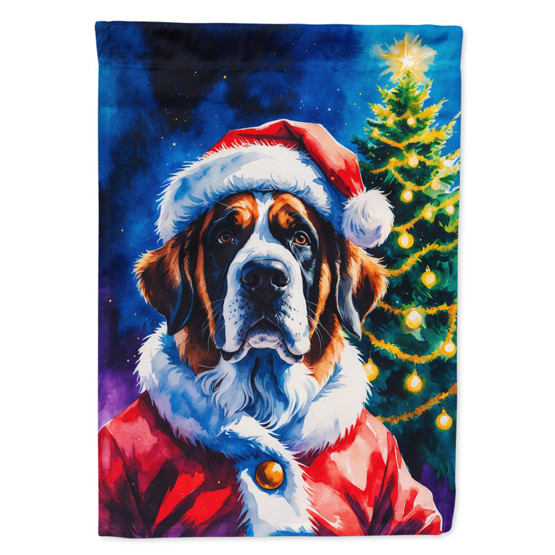 Drapeau de jardin Doberman Pinscher, Saint-Bernard
