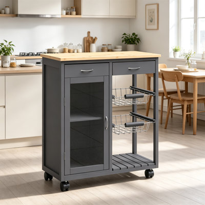 67 cm W Kitchen Island with