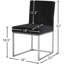 Chaise d'appoint rembourrée en velours Amberdawn-1602561295-1602561301